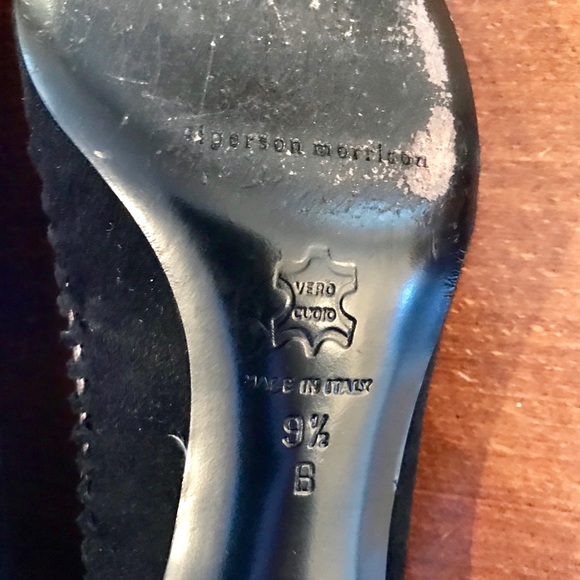 Sigerson Morrison Point Toe Kitten Heel Pumps - Picture 5 of 5